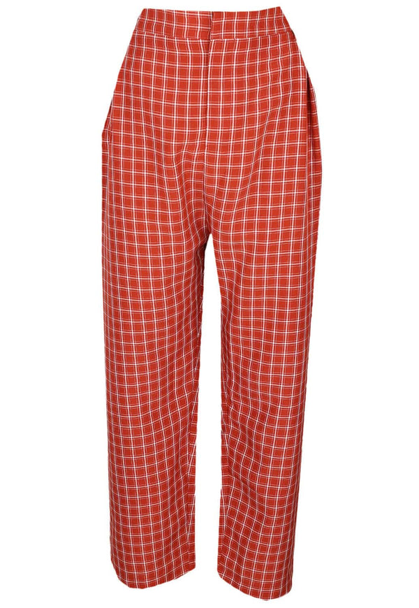 Pantaloni Heartbreak Rachel Red - kurtmann