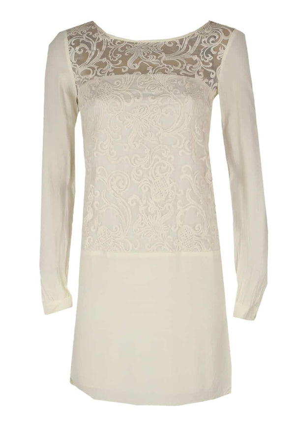 Rochii Naf Naf Brenda Light Beige - kurtmann