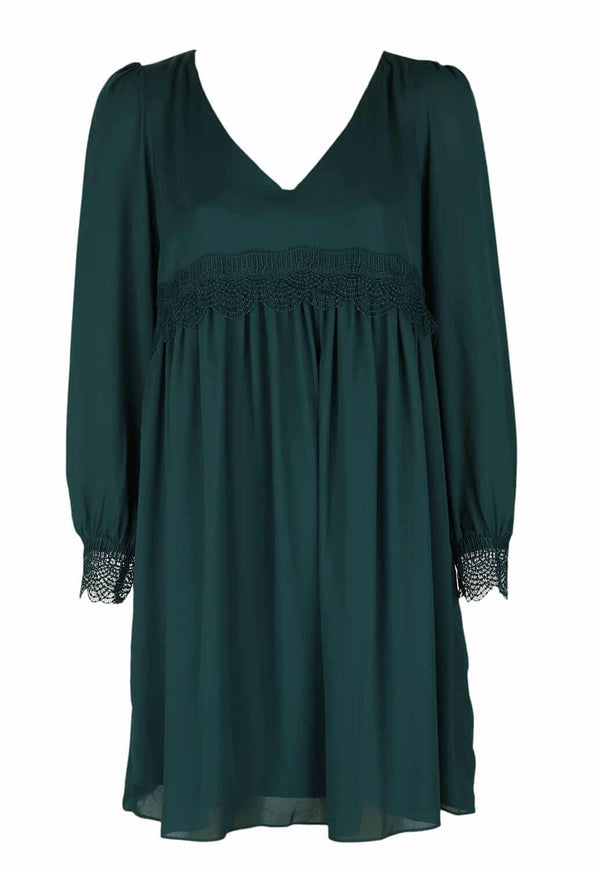 Rochii Naf Naf Melanie Dark Green - kurtmann