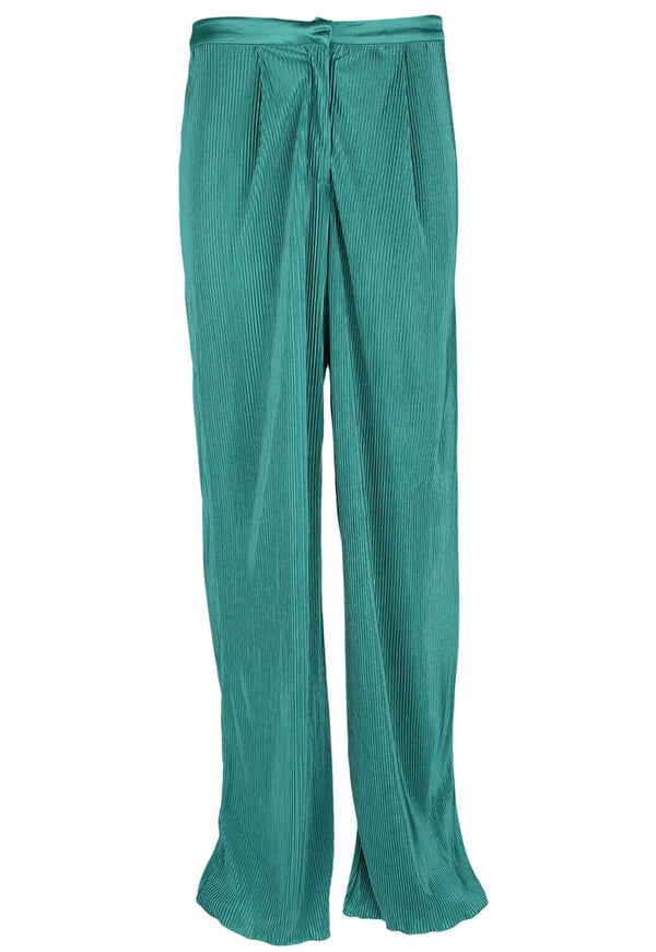 Pantaloni Nasty Gal Kimberly Green - kurtmann
