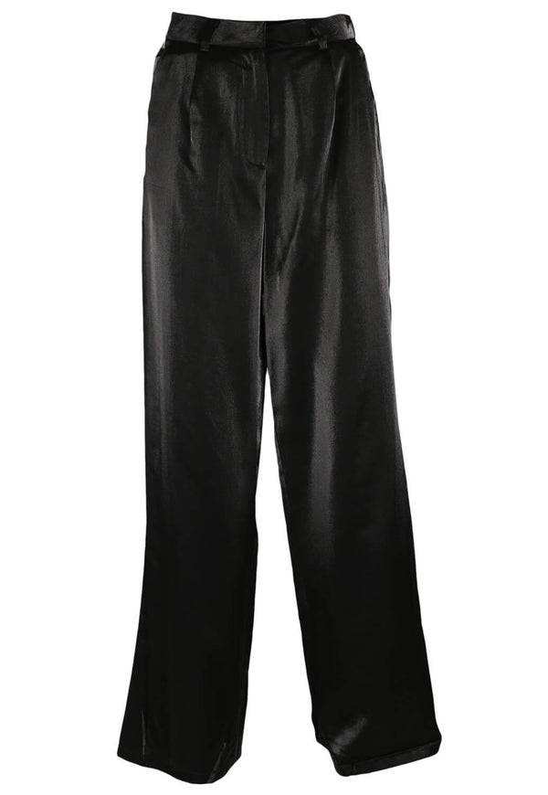 Pantaloni Nasty Gal Britney Black - kurtmann
