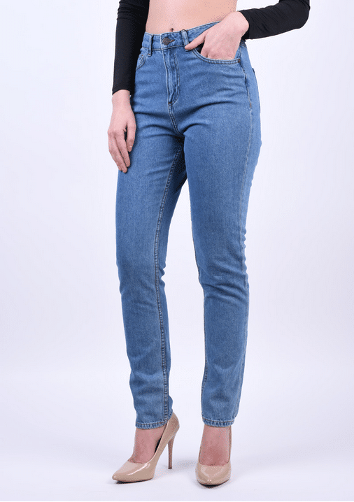 Pantaloni Noisy May Cara Donna Blue - kurtmann