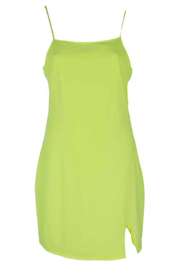 Rochie Noisy May Short Lime Yellow - kurtmann