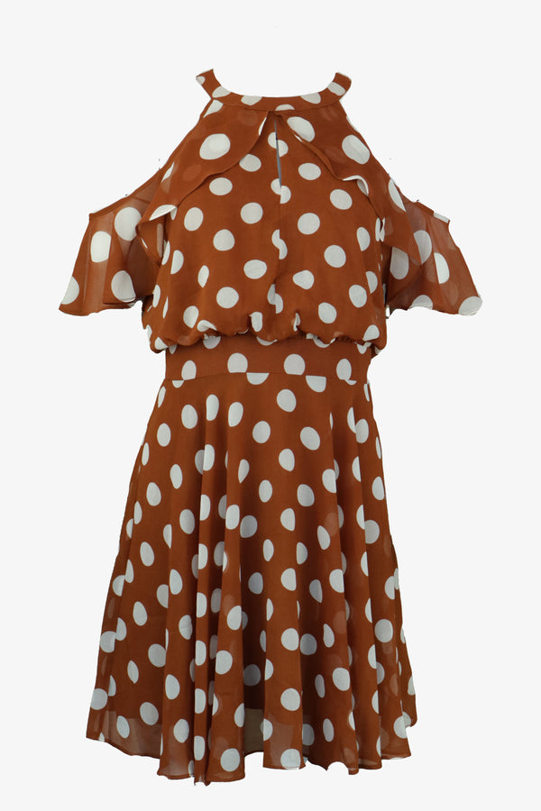 Rochie Only Shine Fit Brown Only