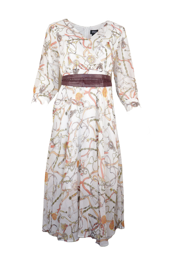 Rochie Only Leopard White Only