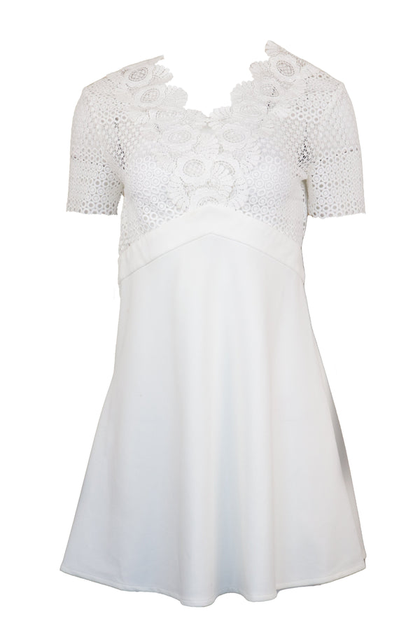 Rochie Only Brit Lace White Only