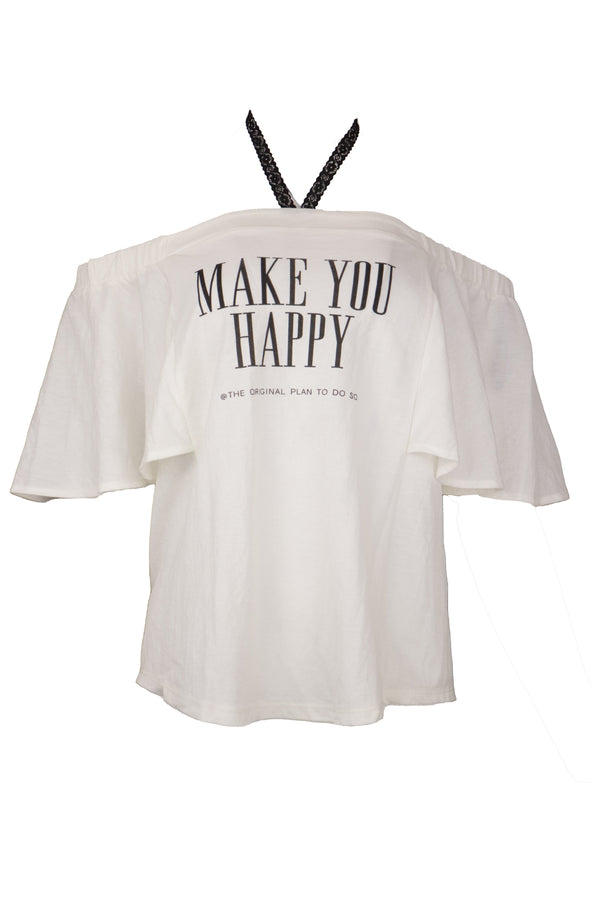 Tricou Only Midnight White Only