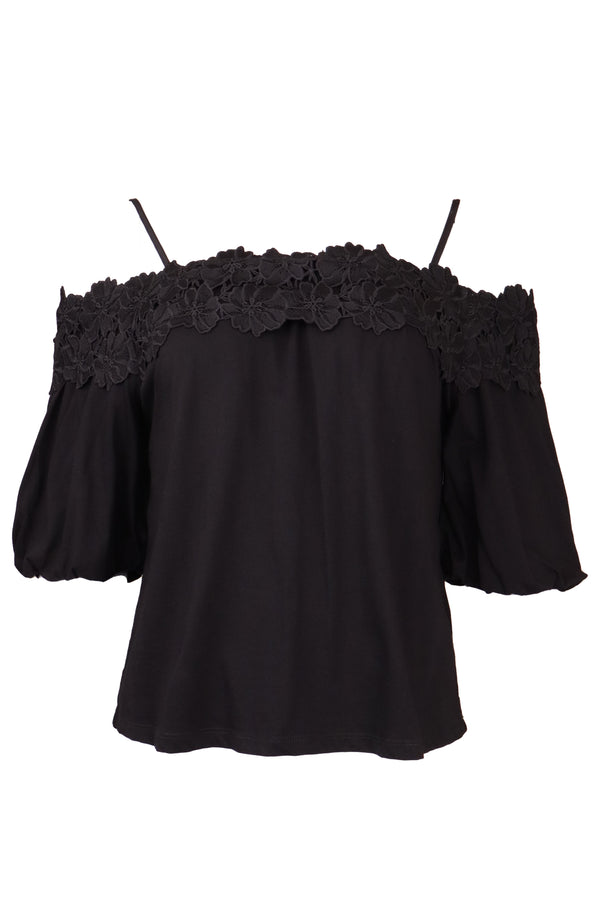 Top Only Updated Sunny Black Only