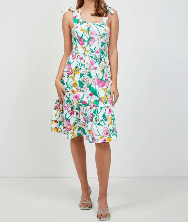 Rochie Orsay Floral White Strappy - kurtmann