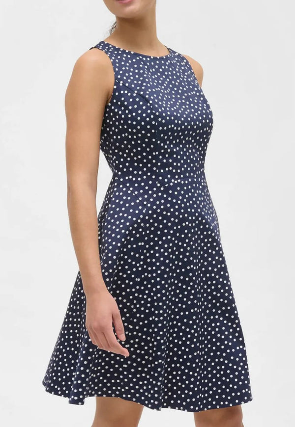 Rochie Orsay Polka Dot Dark Blue - kurtmann