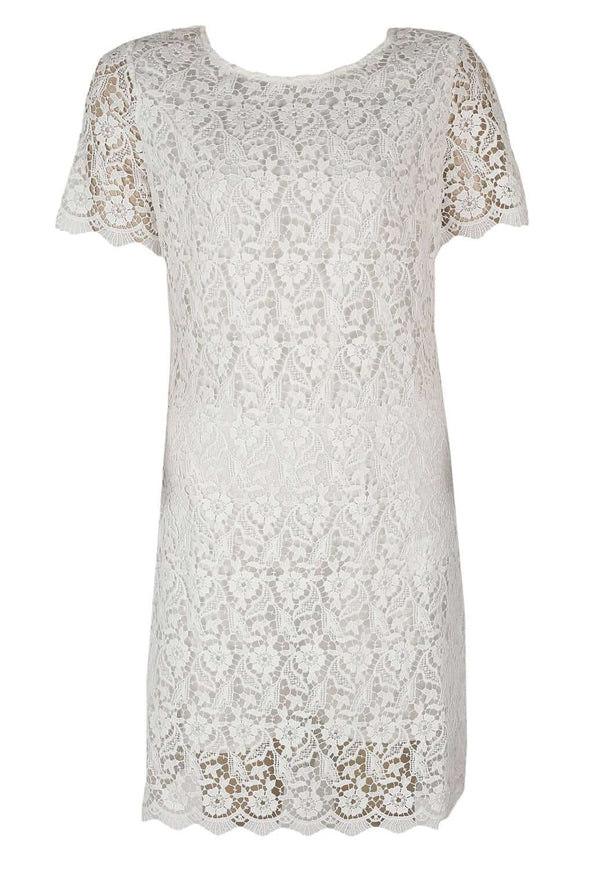 Rochii Orsay Evelyn White - kurtmann