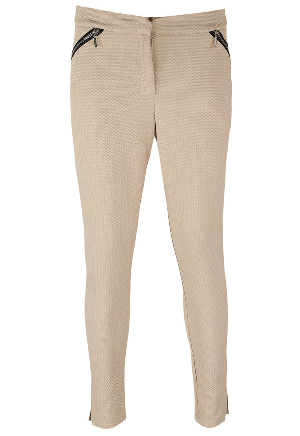 Pantaloni Paper Dolls Paula Light Beige - kurtmann