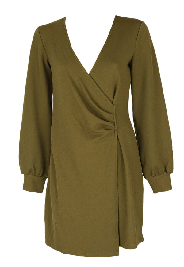 Rochie Pieces Erika Dark Green - kurtmann