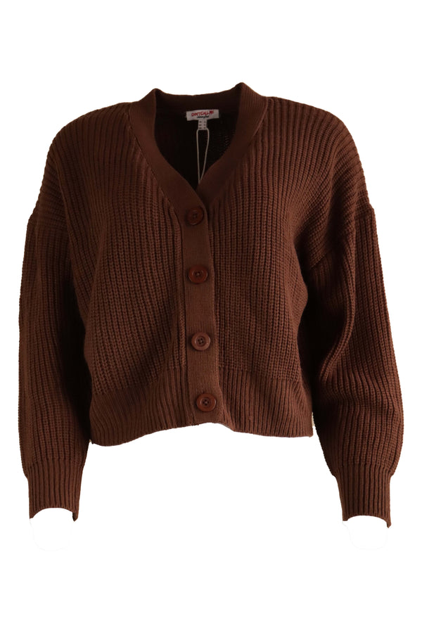 Cardigan Don't Call Me Jennyfer Dark Brown