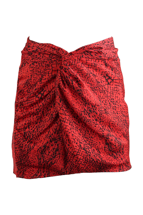 Fusta Nasty Gal Tyler Red
