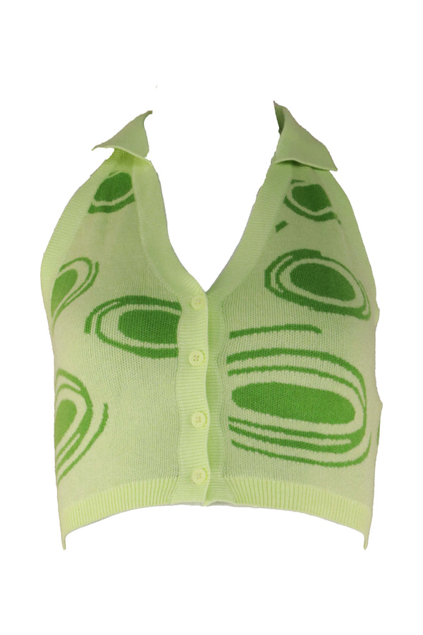 Crop top Don't Call Me Jennyfer Lime Green