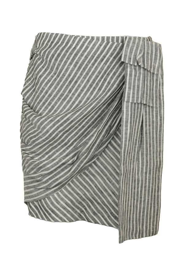 Fustă Vero Moda Poli Grey Vero Moda