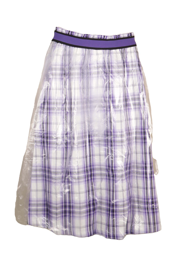 Fustă Vero Moda Nelly Check Purple Vero Moda