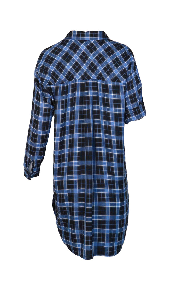 Rochie Vero Moda Gloria Shirt Dress Blue - kurtmann