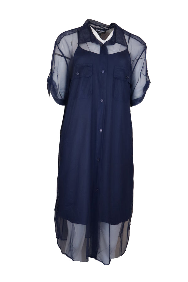 Rochie Vero Moda Loren Missy Dark Blue Vero Moda