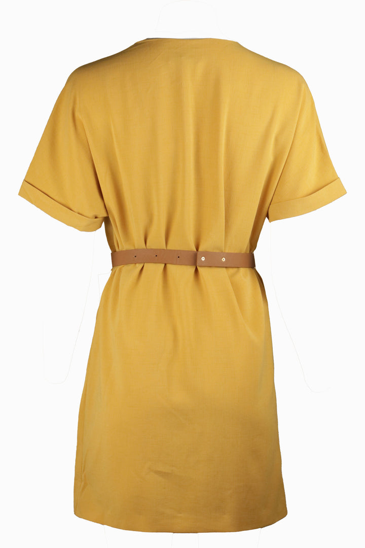 Rochie Vero Moda Lotus Yellow(fara geanta) - kurtmann