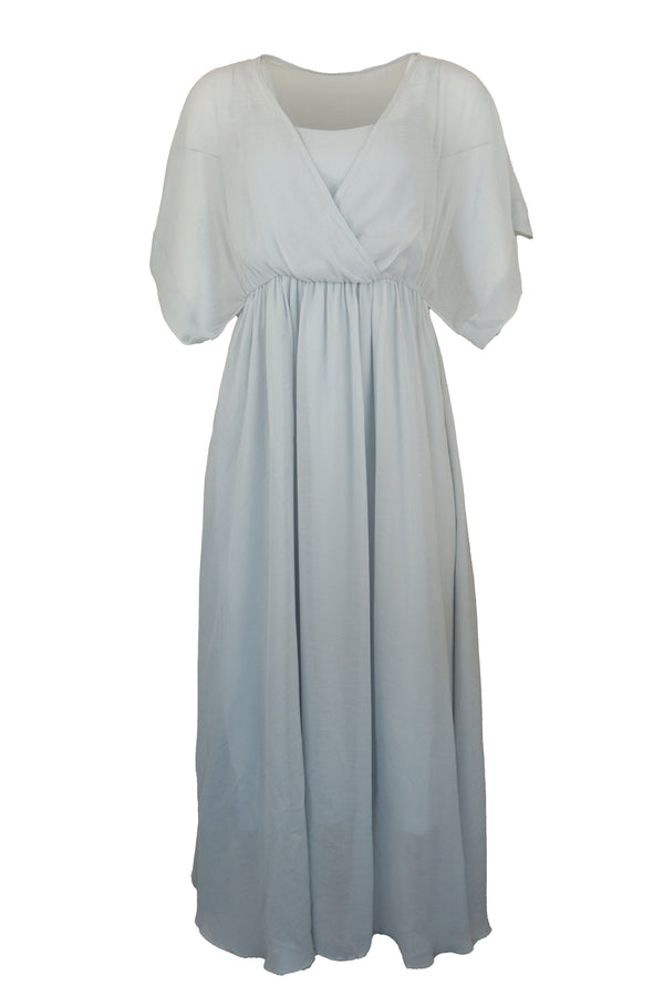 Rochie Vero Moda Grapy Light Grey Vero Moda