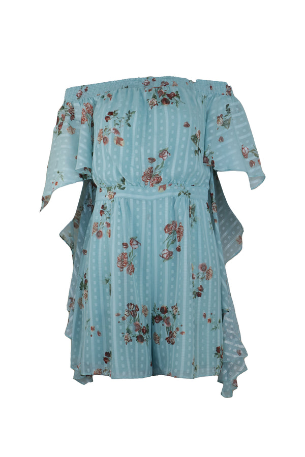 Salopetă Scurtă Vero Moda Bada Light Blue Vero Moda